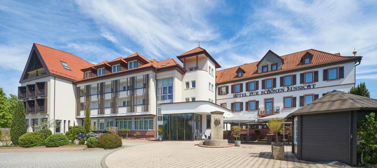 Hotel Zur Schoenen Aussicht Marktheidenfeld Luaran gambar