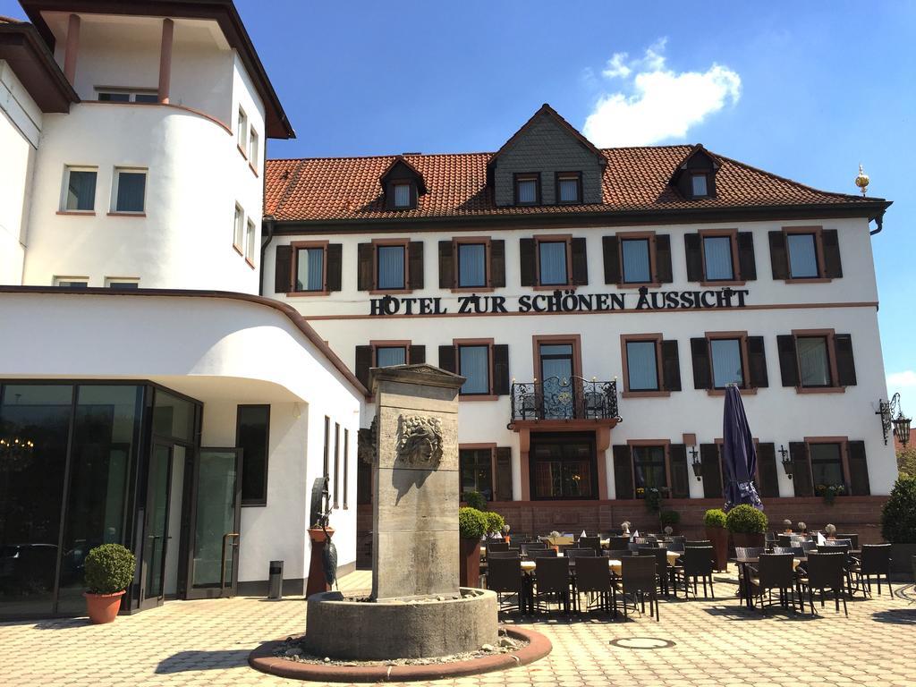 Hotel Zur Schoenen Aussicht Marktheidenfeld Luaran gambar