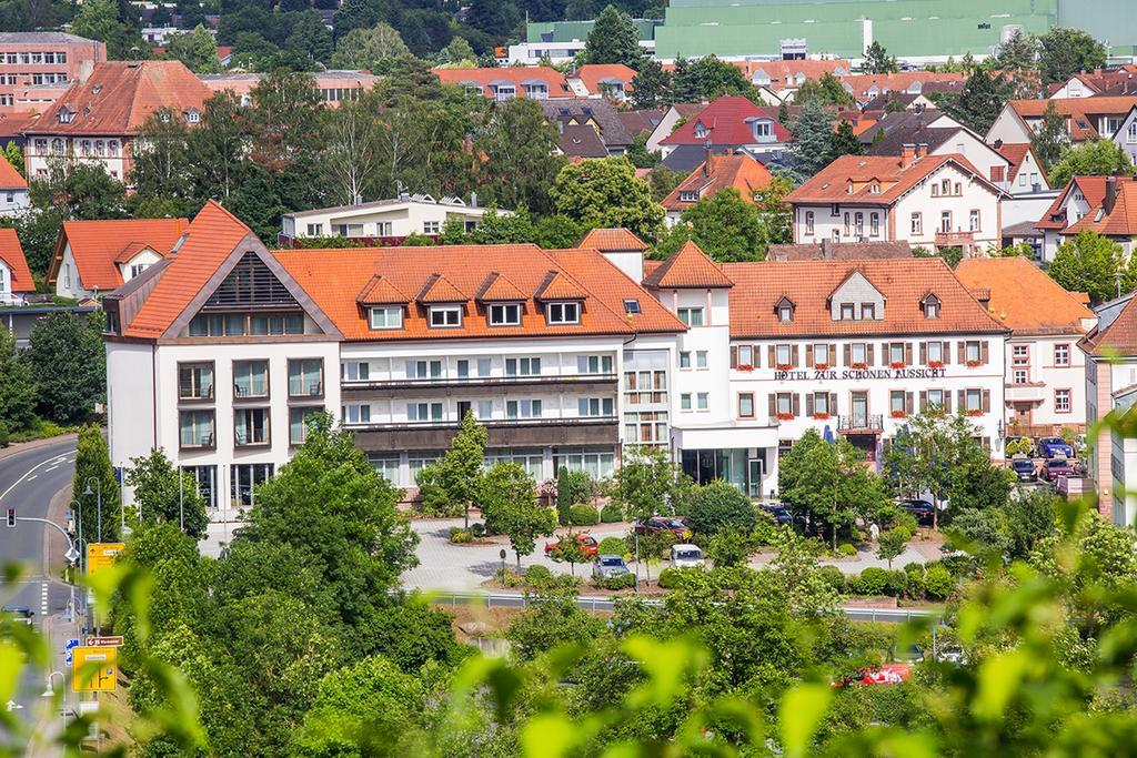 Hotel Zur Schoenen Aussicht Marktheidenfeld Luaran gambar